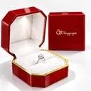 Red LED ring box