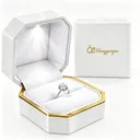 White LED ring box
